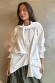Paloma Neckerchief Blouse White
